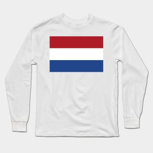 Flag of the Netherlands Long Sleeve T-Shirt